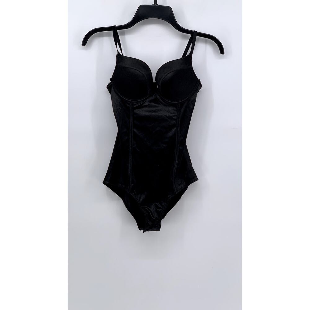 UNDERGIRL Women's Black Seamless Shaping Bodysuit SZ M